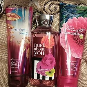 Bath and Body Works Shower Gel and Body Cream